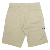 DICKIES Mens Workwear Shorts Beige Relaxed L W36