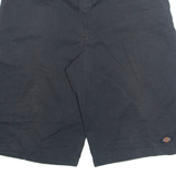 DICKIES Mens Workwear Shorts Black XL W38