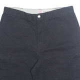 DICKIES Mens Workwear Shorts Black L W36