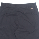 DICKIES Mens Workwear Shorts Black L W36