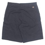 DICKIES Mens Workwear Shorts Black L W36