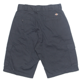 DICKIES Mens Workwear Shorts Black Loose M W30