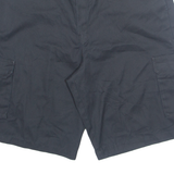 DICKIES Mens Workwear Shorts Black Loose 2XL W44