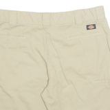 DICKIES Mens Workwear Shorts Beige L W36
