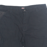 DICKIES Mens Workwear Shorts Black 2XL W40
