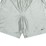 NIKE Mens Sports Shorts Silver XL W38