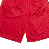 NIKE Mens Sports Shorts Red M W32