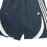 ADIDAS Mens Sports Shorts Blue M W26