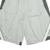 NIKE Mens Sports Shorts Grey L W32