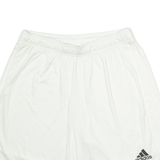 ADIDAS Mens Sports Shorts White L W30