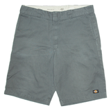 DICKIES Mens Workwear Shorts Grey XL W38