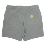 CARHARTT Mens Workwear Shorts Grey XL W38