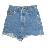 LEVI'S Premium Womens Denim Shorts Blue XXS W24