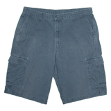 DICKIES Mens Cargo Shorts Blue XL W38
