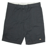 DICKIES Mens Workwear Shorts Black Relaxed 2XL W44
