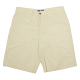 AUTHENTIC WEAR Mens Workwear Shorts Brown L W36