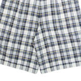 GARDEUR Mens Casual Shorts Grey Plaid L W30
