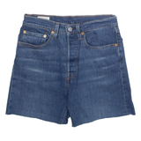 LEVI'S Cut Off Womens Denim Shorts Blue M W28