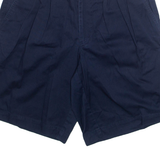 MARLBORO Mens Casual Shorts Blue M W28