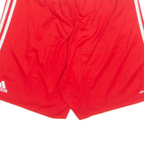 ADIDAS Benfica Mens Sports Shorts Red M W28