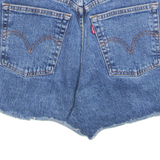 LEVI'S Cut Off Womens Denim Shorts Blue M W26