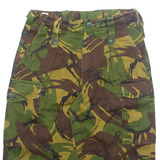 Mens Cargo Shorts Green Camouflage M W28