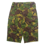 Mens Cargo Shorts Green Camouflage M W28