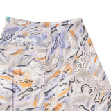 BERNHI-MODE Womens Skater Skirt Grey Knee Length Crazy Pattern XL