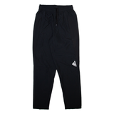 ADIDAS Mens Track Pants Black Tapered S W26 L28