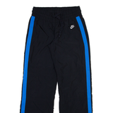 NIKE Mens Track Pants Black Straight XS W26 L29