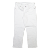 LEVI'S Womens Jeans White Slim Straight W26 L25