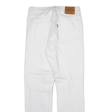 LEVI'S Wedgie Big E Womens Jeans White Slim Straight W25 L27