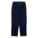 TRACK Mens Jeans Blue Regular Straight W32 L33