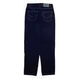 TRACK Mens Jeans Blue Regular Straight W32 L33