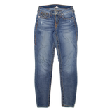 TRUE RELIGION Womens Jeans Blue Slim Tapered Stone Wash W26 L30