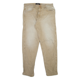 REPLAY Mens Jeans Beige Regular Tapered Stone Wash W32 L32