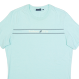 BARBOUR Mens T-Shirt Blue S