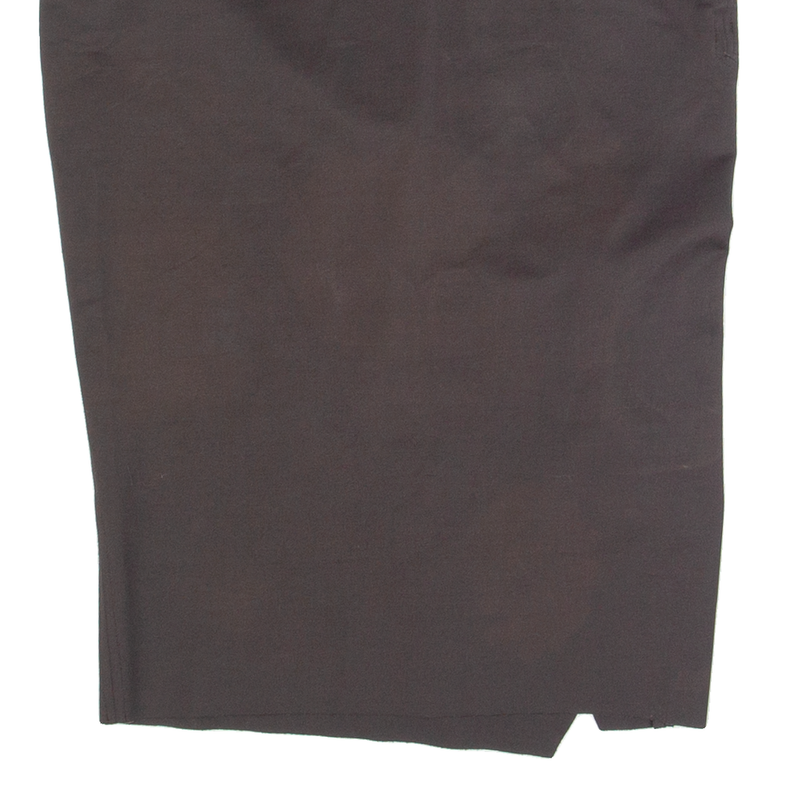 GUCCI Womens Pencil Skirt Brown Knee Length M