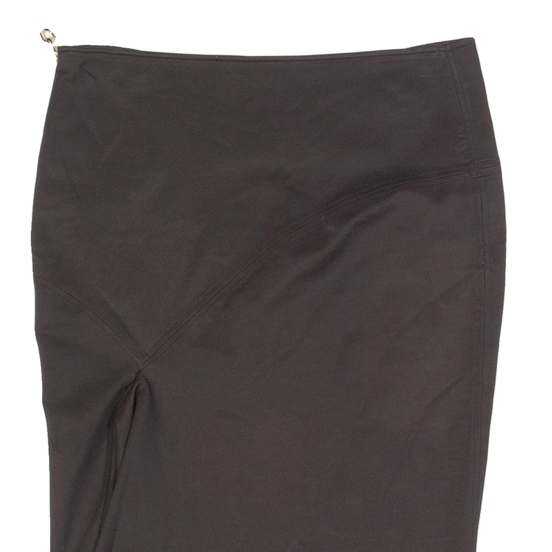 GUCCI Womens Pencil Skirt Brown Knee Length M