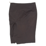 GUCCI Womens Pencil Skirt Brown Knee Length M