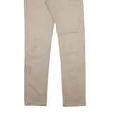 LEVI'S 511 Mens Trousers Beige Slim Straight W32 L34