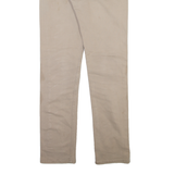 LEVI'S 511 Mens Trousers Beige Slim Straight W32 L34