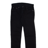 LEVI'S 511 Mens Trousers Black Slim Straight W29 L30