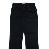 LEVI'S 550 Womens Trousers Black Relaxed Bootcut W32 L33