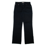 LEVI'S 550 Womens Trousers Black Relaxed Bootcut W32 L33