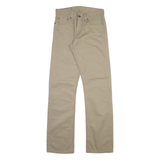 LEVI'S 514 Mens Trousers Beige Slim Straight W28 L32