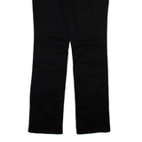 LEVI'S 505 Womens Trousers Black Regular Straight W33 L33