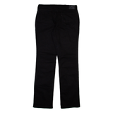 LEVI'S 505 Womens Trousers Black Regular Straight W33 L33