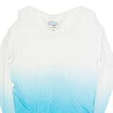 SUPERDRY Ombre Womens Jumper Blue Tight Knit M