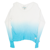 SUPERDRY Ombre Womens Jumper Blue Tight Knit M